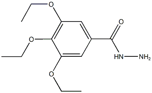 3,4,5-Triethoxy-benzoic acid hydrazide 结构式