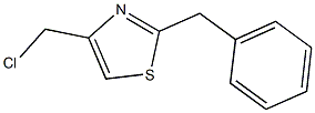 2-benzyl-4-(chloromethyl)-1,3-thiazole 结构式