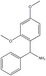 (2,4-dimethoxyphenyl)(phenyl)methylamine 结构式