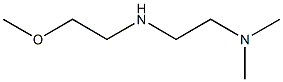 [2-(dimethylamino)ethyl](2-methoxyethyl)amine 结构式