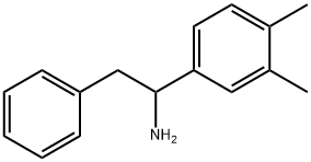 1-(3,4-dimethylphenyl)-2-phenylethan-1-amine 结构式