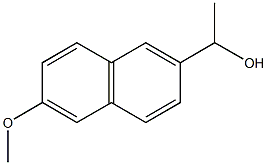 1-(6-methoxynaphthalen-2-yl)ethan-1-ol 结构式
