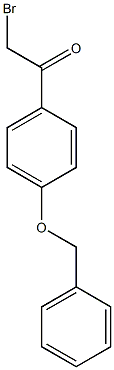 1-[4-(benzyloxy)phenyl]-2-bromoethan-1-one 结构式