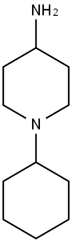 1-cyclohexylpiperidin-4-amine 结构式