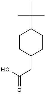 2-(4-tert-butylcyclohexyl)acetic acid 结构式