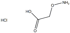 2-(aminooxy)acetic acid hydrochloride 结构式