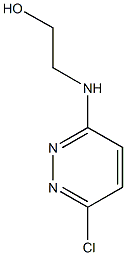 2-[(6-chloropyridazin-3-yl)amino]ethan-1-ol 结构式