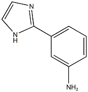 3-(1H-imidazol-2-yl)aniline 结构式