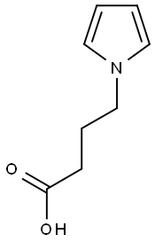 4-(1H-pyrrol-1-yl)butanoic acid 结构式
