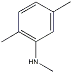 N,2,5-trimethylaniline 结构式