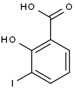 2-Hydroxy-3-iodobenzoic acid 结构式
