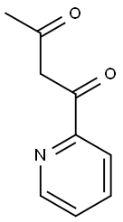 1-(pyridin-2-yl)butane-1,3-dione 结构式