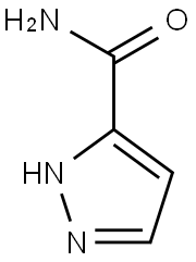 1-H-PYRAZOLE-5-CARBOXAMIDE 结构式