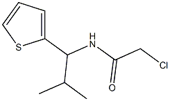 2-CHLORO-N-(2-METHYL-1-THIEN-2-YLPROPYL)ACETAMIDE 结构式