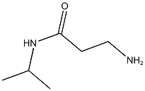 3-AMINO-N-ISOPROPYLPROPANAMIDE 结构式