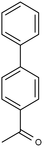 1-(4-phenylphenyl)ethan-1-one 结构式