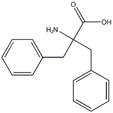 2-amino-2-benzyl-3-phenylpropanoic acid 结构式