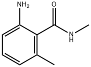 2-amino-N,6-dimethylbenzamide 结构式