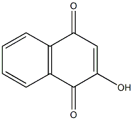 2-hydroxy-1,4-dihydronaphthalene-1,4-dione 结构式