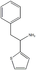 2-phenyl-1-(thiophen-2-yl)ethan-1-amine 结构式