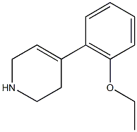 4-(2-ethoxyphenyl)-1,2,3,6-tetrahydropyridine 结构式