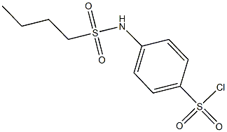 4-(butane-1-sulfonamido)benzene-1-sulfonyl chloride 结构式