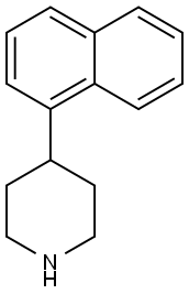 4-(naphthalen-1-yl)piperidine 结构式