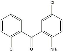 4-chloro-2-[(2-chlorophenyl)carbonyl]aniline 结构式