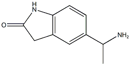 5-(1-aminoethyl)-2,3-dihydro-1H-indol-2-one 结构式