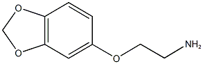 5-(2-aminoethoxy)-2H-1,3-benzodioxole 结构式