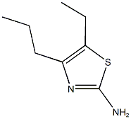 5-ethyl-4-propyl-1,3-thiazol-2-amine 结构式