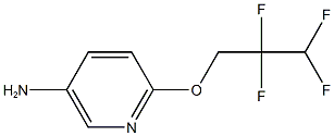 6-(2,2,3,3-tetrafluoropropoxy)pyridin-3-amine 结构式