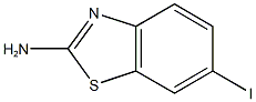 6-iodo-1,3-benzothiazol-2-amine 结构式