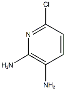 6-chloropyridine-2,3-diamine 结构式