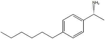 (1R)-1-(4-HEXYLPHENYL)ETHANAMINE 结构式