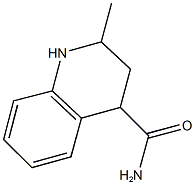 2-METHYL-1,2,3,4-TETRAHYDROQUINOLINE-4-CARBOXAMIDE 结构式