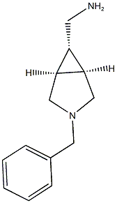 [(1R,5S)-3-benzyl-3-azabicyclo[3.1.0]hex-6-yl]methylamine 结构式