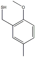 (2-methoxy-5-methylphenyl)methanethiol 结构式