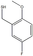 (5-fluoro-2-methoxyphenyl)methanethiol 结构式