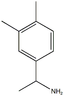 1-(3,4-dimethylphenyl)ethan-1-amine 结构式