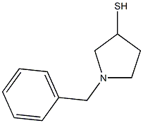 1-benzylpyrrolidine-3-thiol 结构式