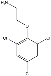 2-(2-aminoethoxy)-1,3,5-trichlorobenzene 结构式