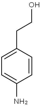 2-(4-aminophenyl)ethan-1-ol 结构式
