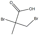 2,3-dibromo-2-methylpropanoic acid 结构式