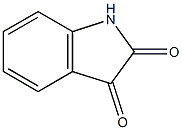 2,3-dihydro-1H-indole-2,3-dione 结构式