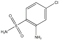 2-amino-4-chlorobenzene-1-sulfonamide 结构式