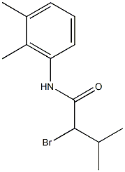 2-bromo-N-(2,3-dimethylphenyl)-3-methylbutanamide 结构式