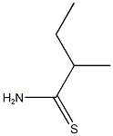 2-methylbutanethioamide 结构式