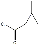 2-methylcyclopropane-1-carbonyl chloride 结构式