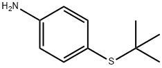 4-(tert-butylsulfanyl)aniline 结构式